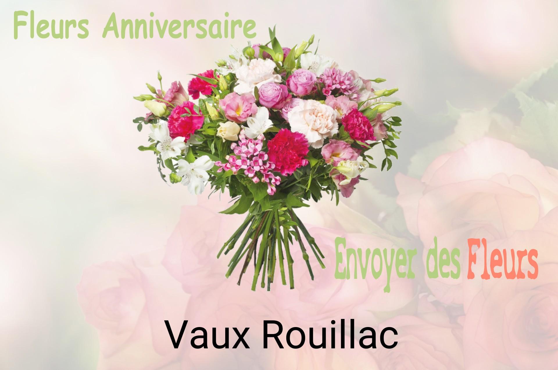 Bouquet de fleurs d’anniversaire livré à Vaux-Rouillac
