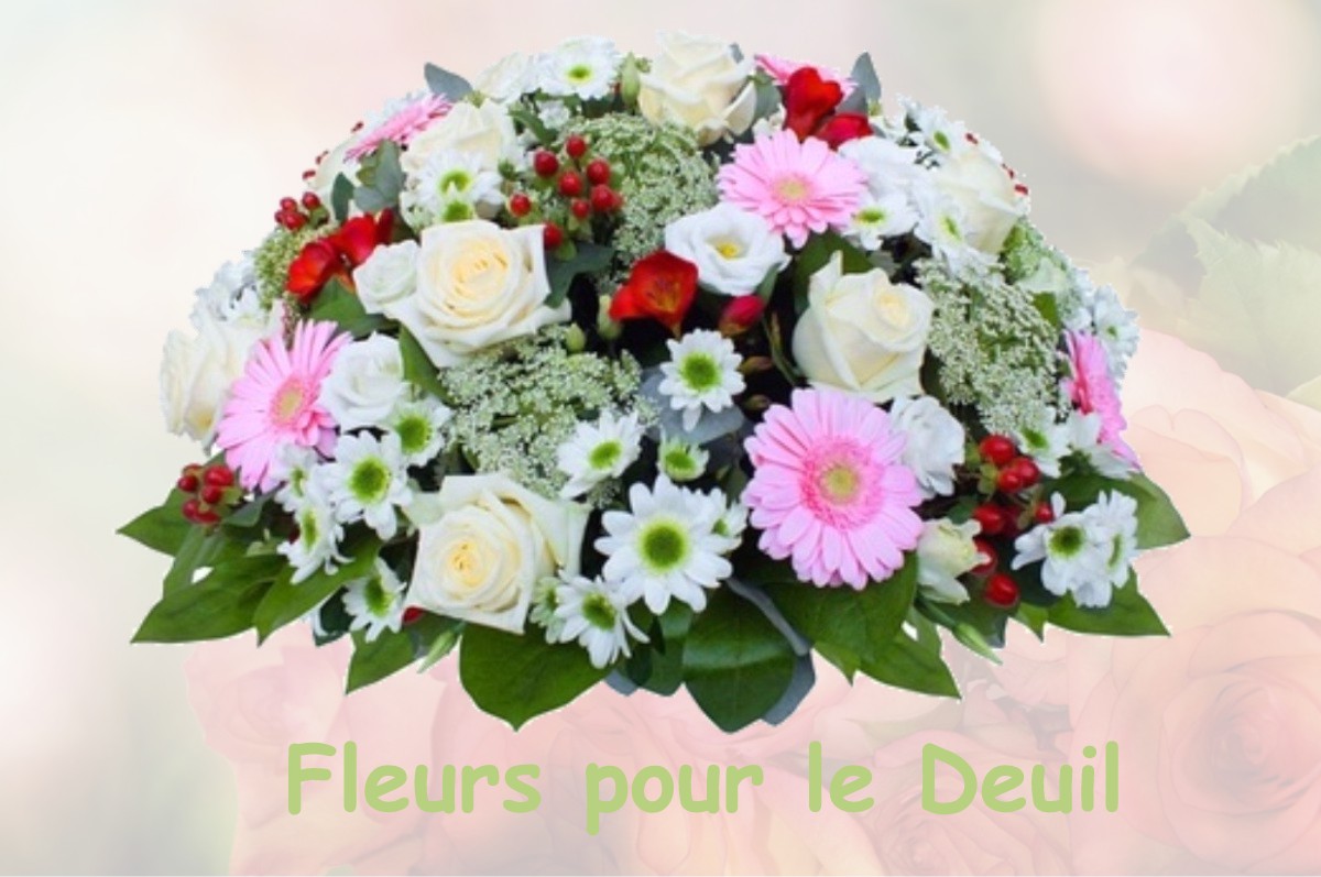 fleurs deuil VAUX-ROUILLAC